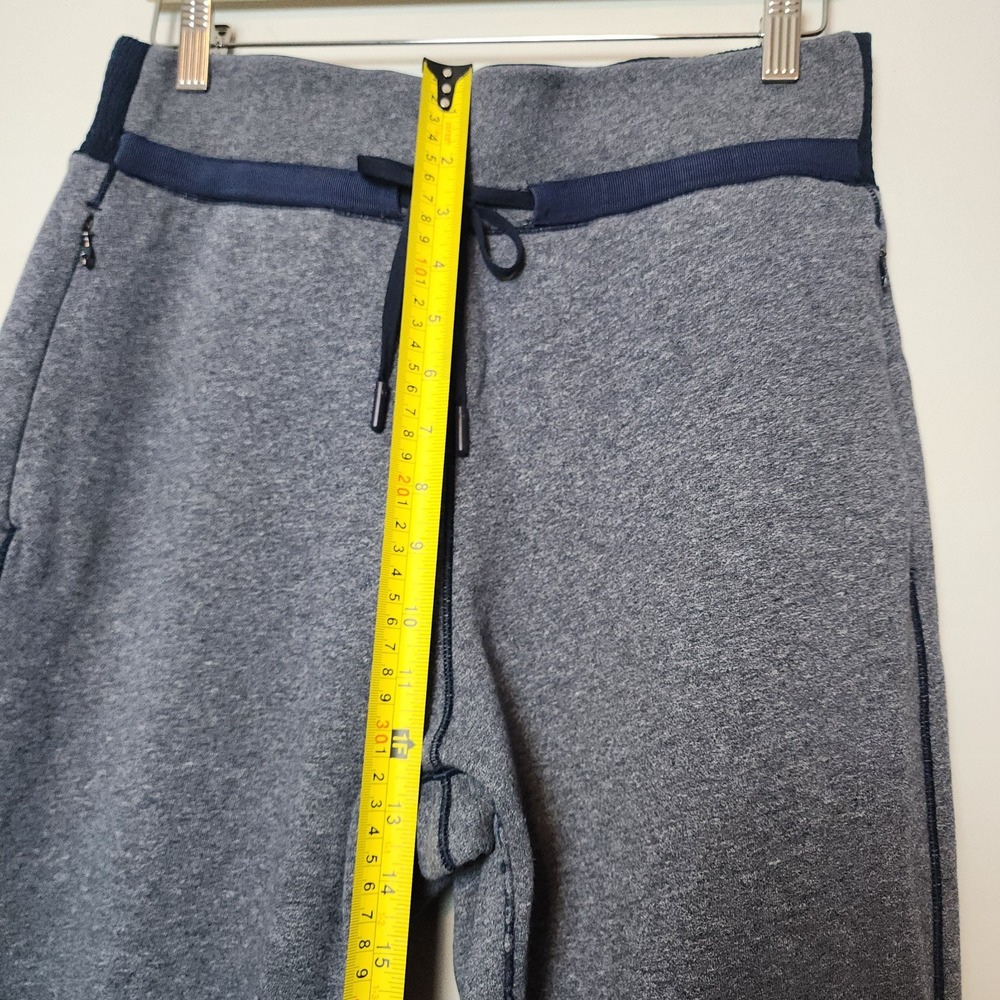 Lululemon Heathered Navy Blue Drawstring Jogger Sweatpants Size 8 - Picture 6 of 10